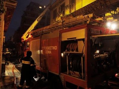 Πυρκαγιά σε φορτηγό στην Κάλυμνο